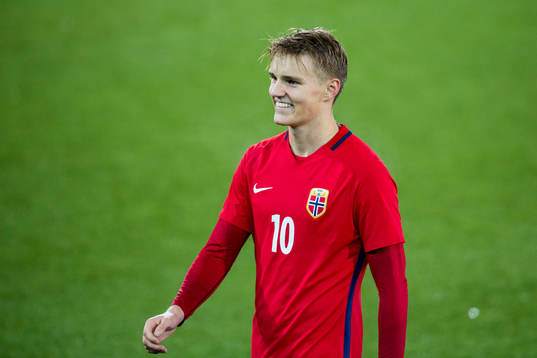 Martin Ødegaard of Norway