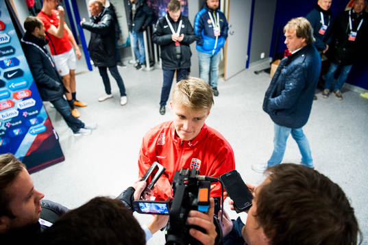 Martin Ødegaard of Norway