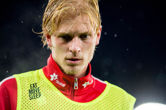Morten Thorsby of Norway
