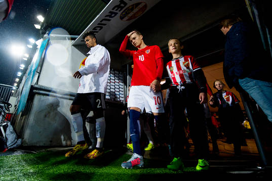 Martin Ødegaard of Norway enters the pitch