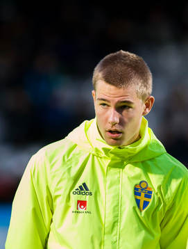 Sveriges målvakt Mattias Nilsson
