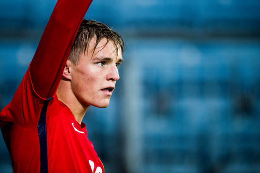 Martin Ødegaard of Norway