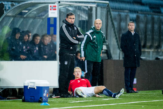 Stefan Kuntz, head coach of Germany, and Andreas