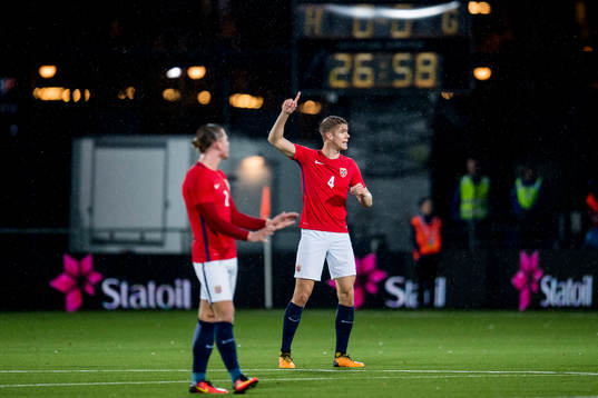 Kristoffer Ajer of Norway