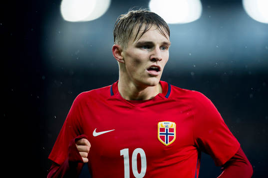 Martin Ødegaard of Norway