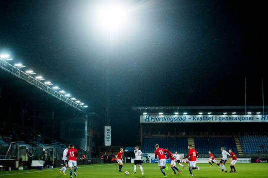 General view of Marienlyst stadium