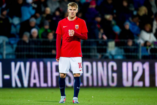 Martin Ødegaard of Norway