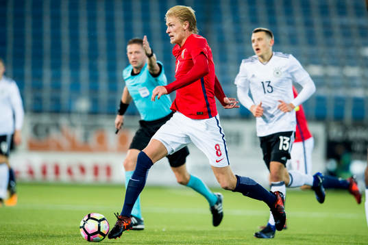 Morten Thorsby of Norway