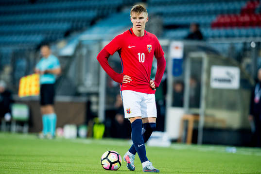 Martin Ødegaard of Norway