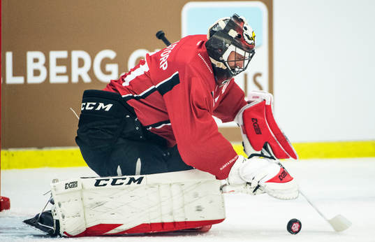 Goalkeeper Cristopher Nihlstorp of Malmö Redhawks