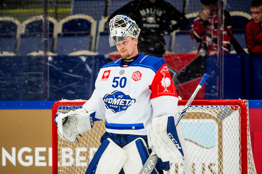 Kometa Brnos Goalkeeper Karel Vejmelka