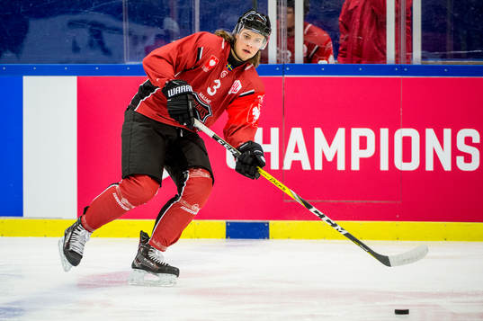 Malte Setkov of Malmö Redhawks
