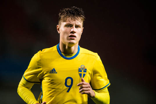 Sveriges Mattias Svanberg