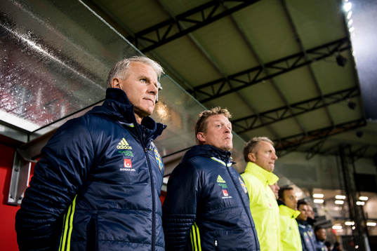 Sveriges förbundskapten Roland Nilsson