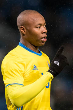 Sveriges Carlos Strandberg jublar
