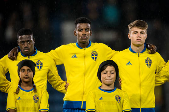 Sveriges Isak Ssewankambo, Alexander Isak och Mattias