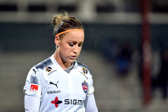 Rosengårds Sanne Troelsgaard Nielsen deppar