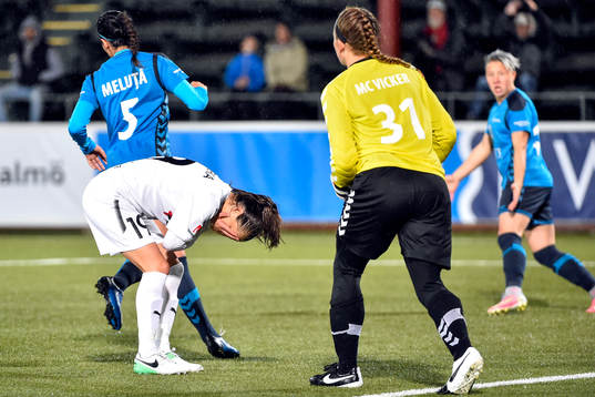 Rosengårds Iva Landeka deppar