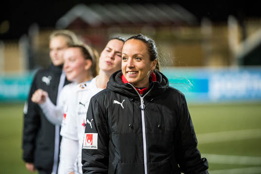 Rosengårds tränare Malin Levenstad