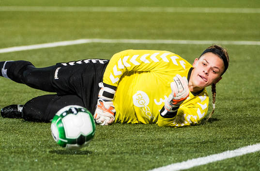 Olimpia Clujs målvakt Jillian McVicker