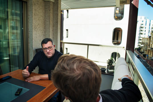 Spelaragenten Mino Raiola som företräder ett stort antal