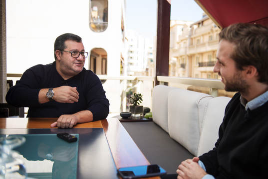 Spelaragenten Mino Raiola som företräder ett stort antal