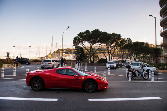 En Ferrari