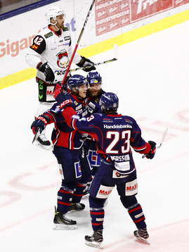 Linköpings Jimmy Andersson jublar