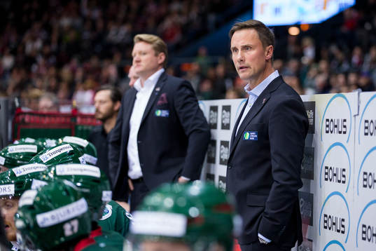 Frölundas tränare Roger Rönnberg