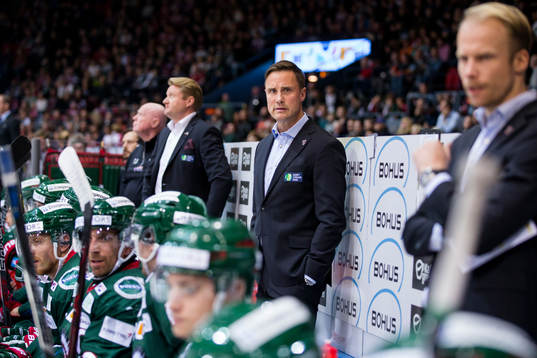 Frölundas tränare Roger Rönnberg