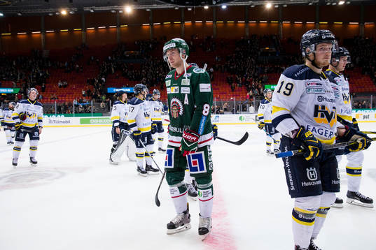 Frölundas John Nyberg deppar