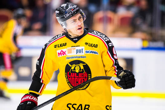 Luleås Johan Forsberg deppar