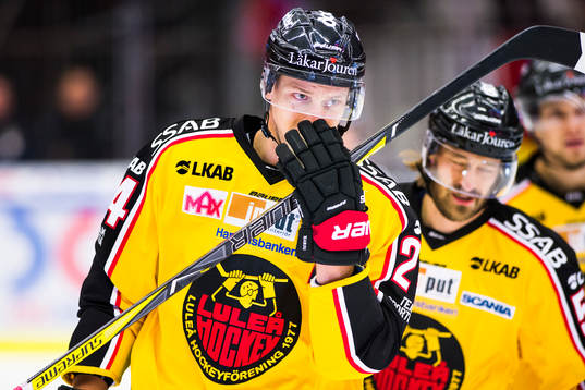 Luleås Johan Harju deppar