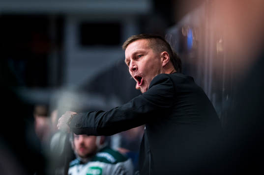 Färjestads tränare Johan Pennerborn