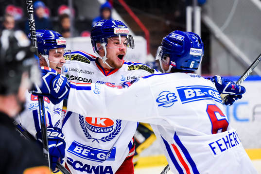Oskarshamns Lucas Elvenes jublar