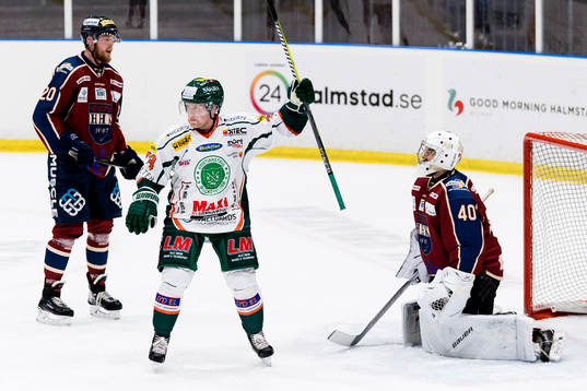 Kristianstads  Sonny Karlsson jublar