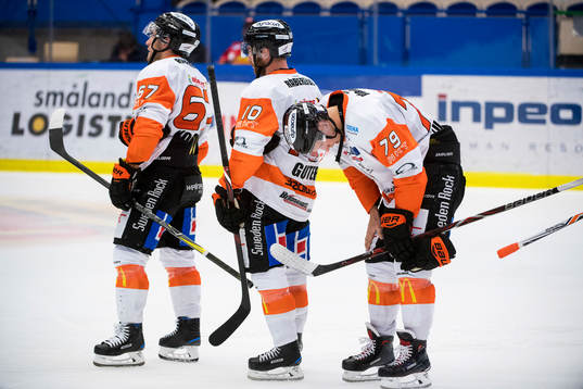 Karlskronas Konstantin Komarek, Mattias Guter och Emil