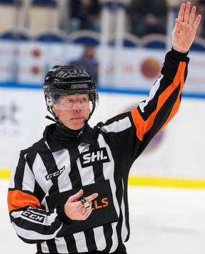 Matchens domare Pehr Claesson