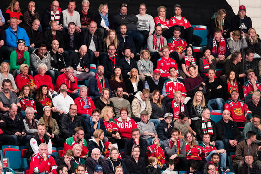 under ishockeymatchen i SHL mellan Djurgården och Mora