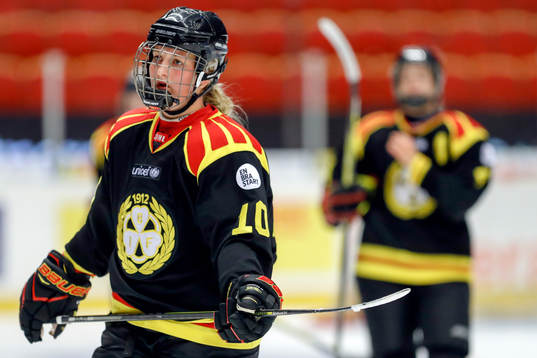 Brynäs Michele Brix Nielsen deppar