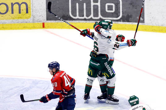 Frölundas Rasmus Dahlin jublar
