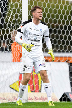 Halmstads målvakt Malkolm Nilsson gör debut idag