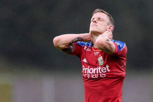 IFK Göteborgs Sören Rieks deppar