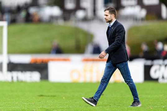 Halmstads tränare Igor Krulj deppar