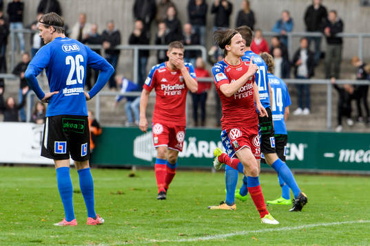 IFK Göteborgs August Erlingmark jublar