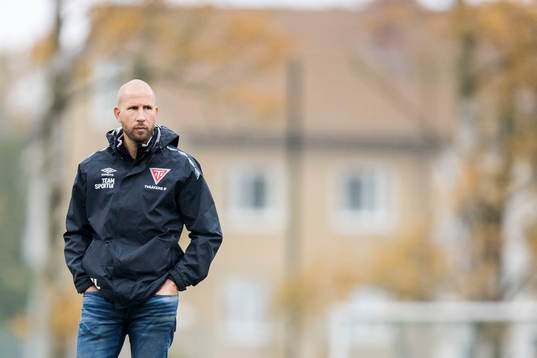 Tvååkers tränare Mattias Lindström