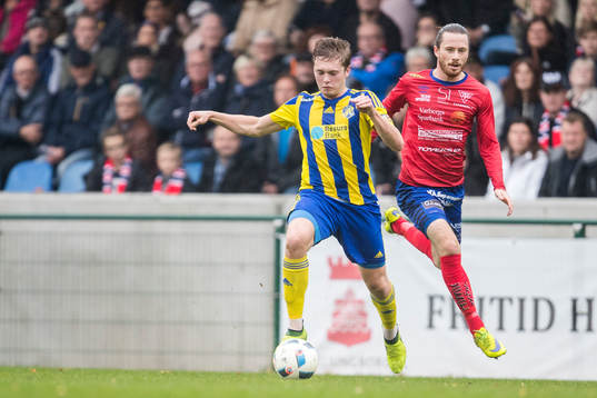 Eskilsminnes Jesper Lundborg och Tvååkers Rasmus Andersson