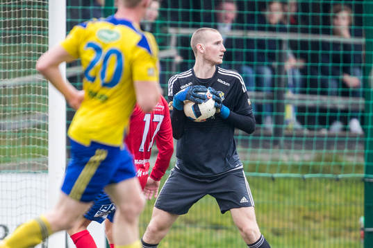 Eskilsminnes målvakt Anton Olsson