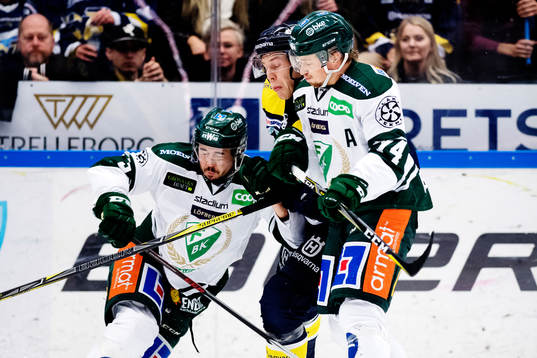 Färjestads Jens Westin och Rasmus Asplund