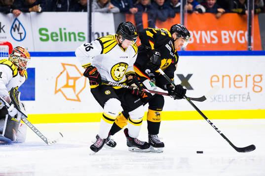 Brynäs Linus Ölund och Skellefteås Henrik Hetta